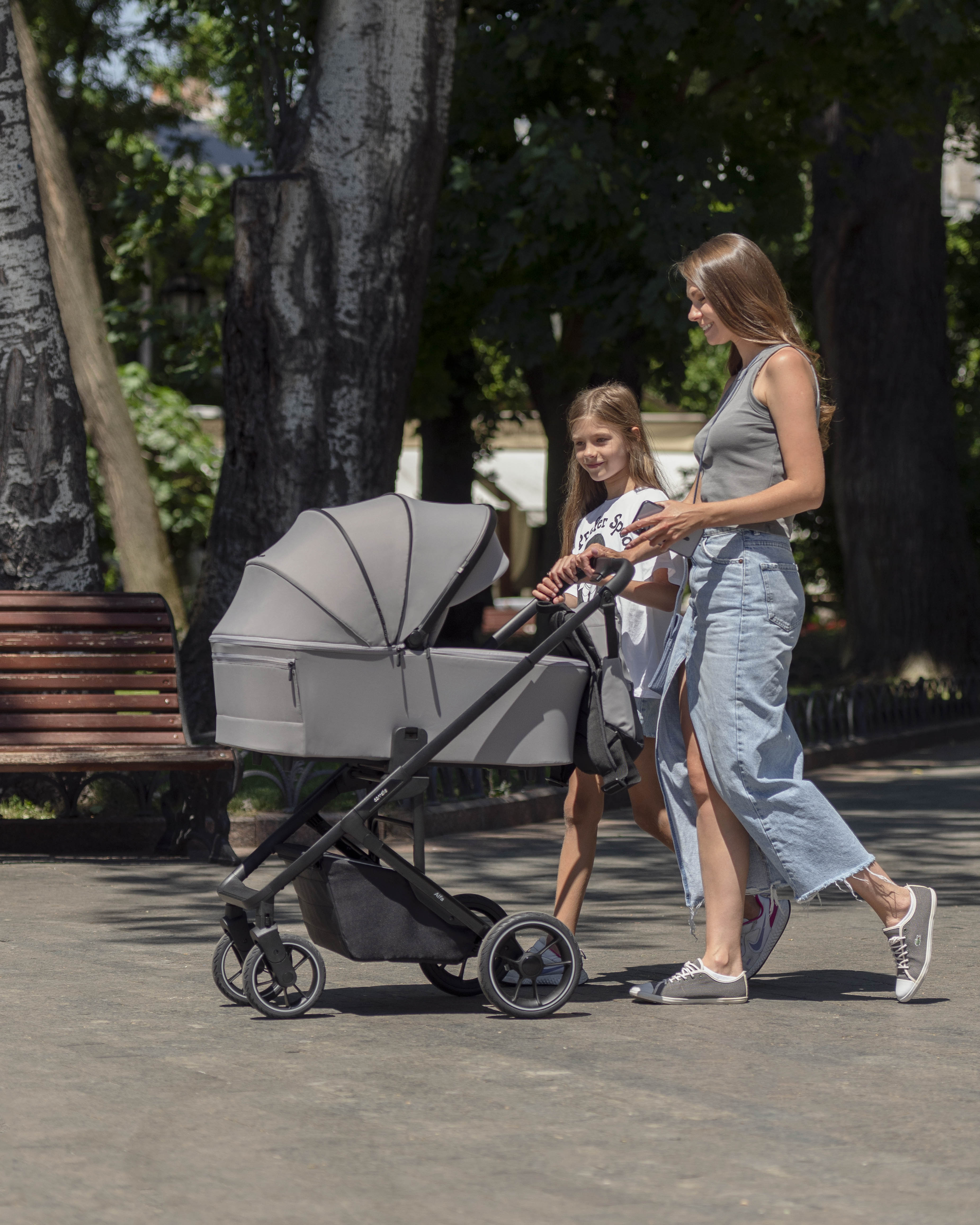 Universal stroller Alfa 2 in 1