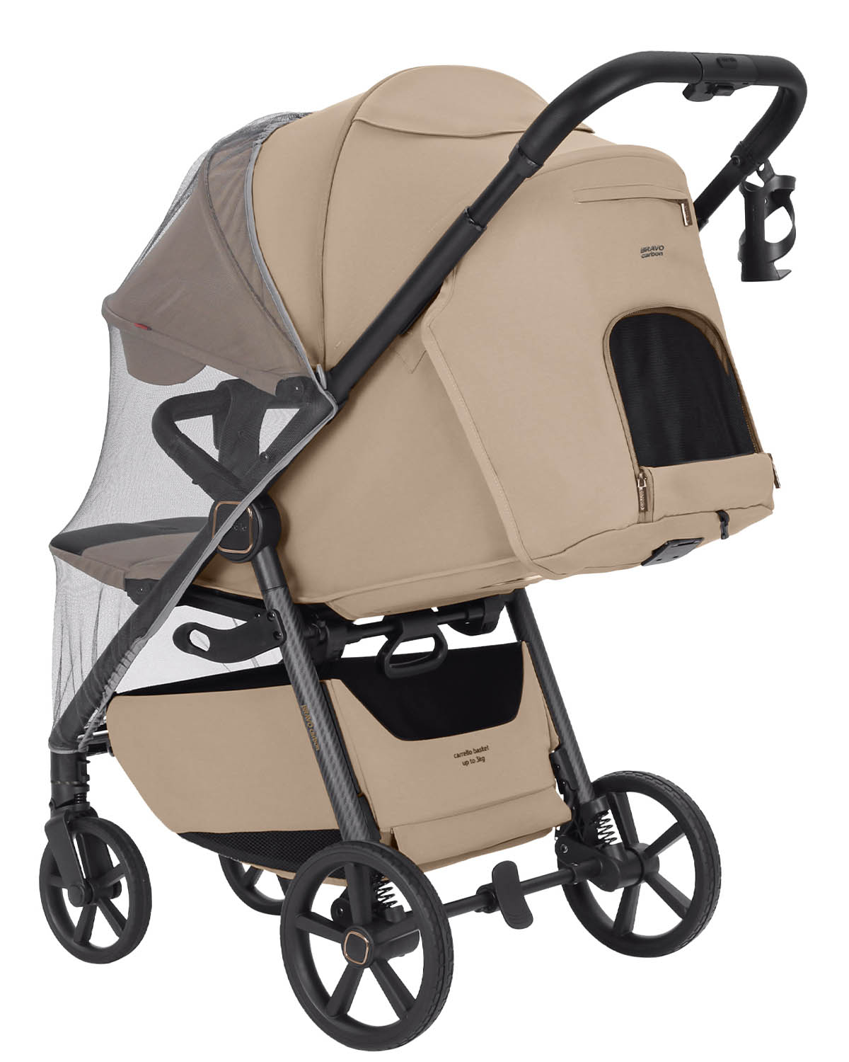 Bravo Carbon Kinderwagen