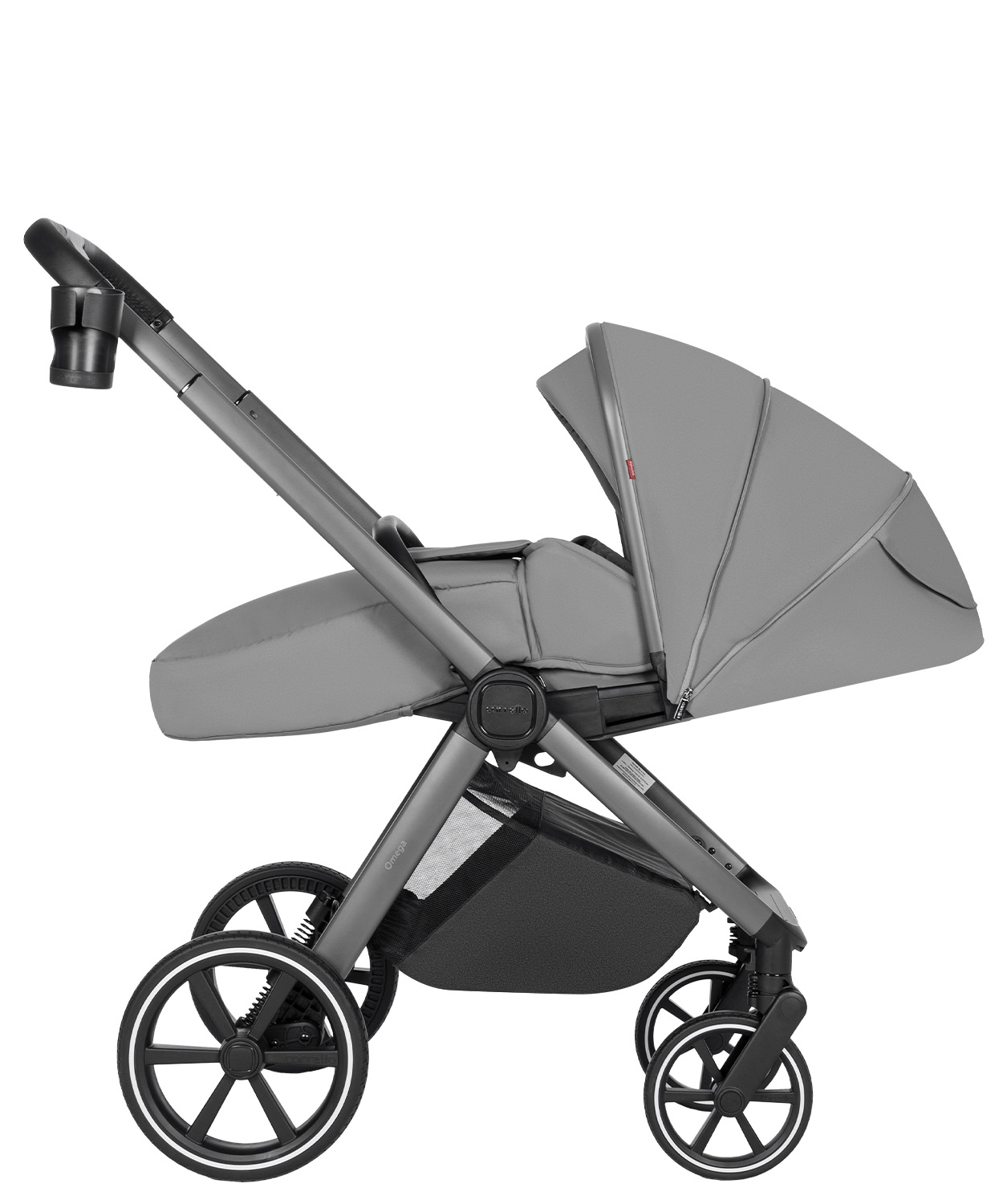 Universal stroller Omega 2 in 1 Deluxe