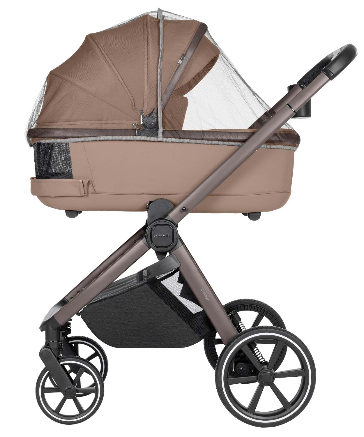 Universal stroller Omega 2 in 1 Deluxe